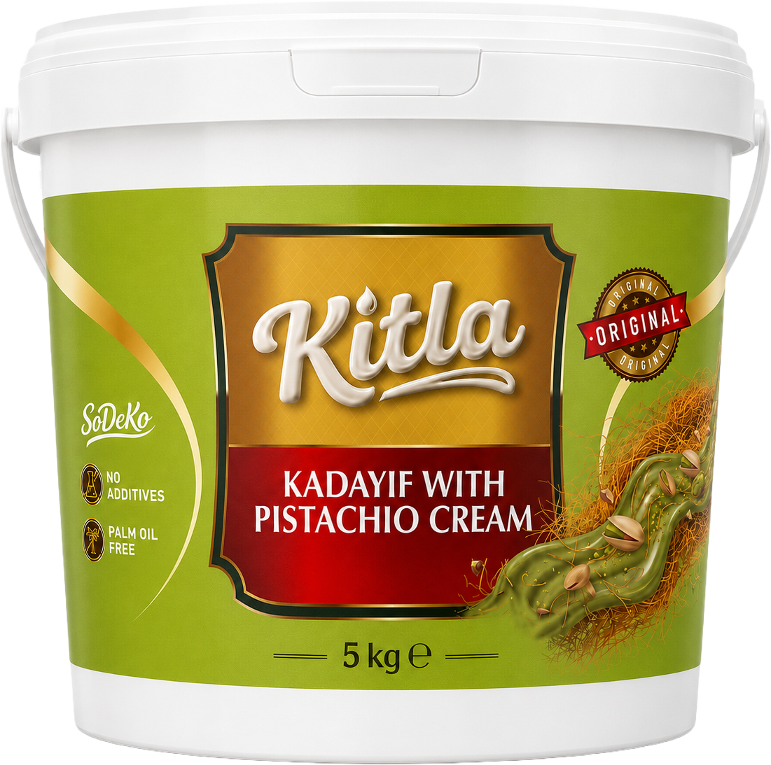 Kitla | Kadayif with Pistachio Cream - 5 kg